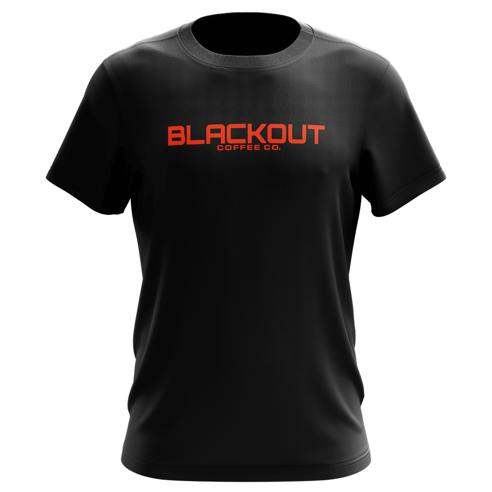 Black T-Shirt with Blackout Logo