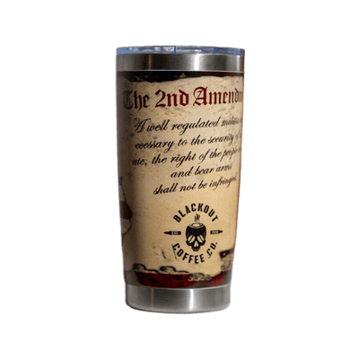 20 OZ Tumbler 2nd Amendment