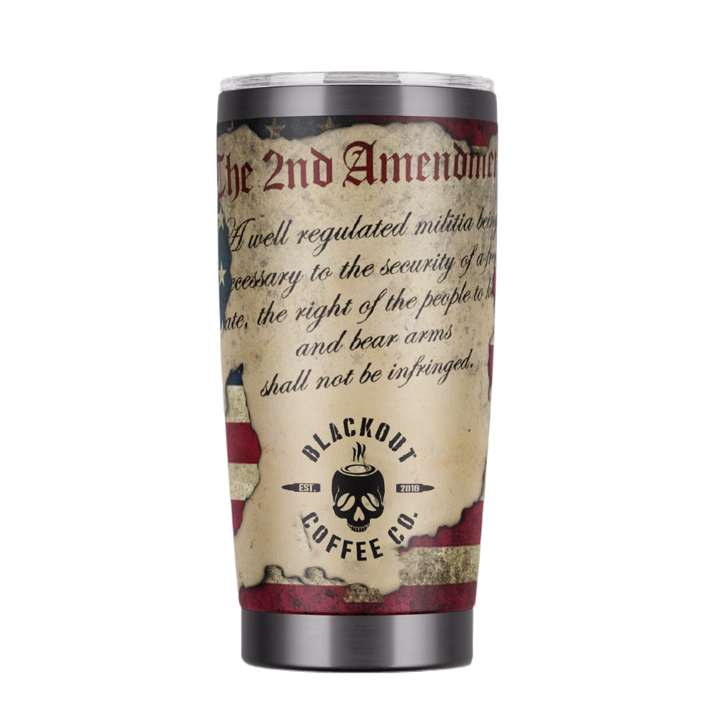 20 OZ Tumbler 2nd Amendment