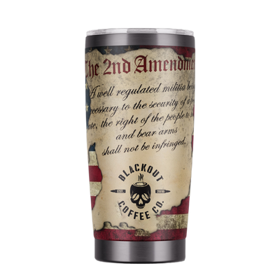 20 OZ Tumbler 2nd Amendment