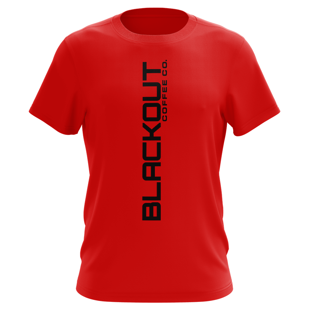 BLACKOUT Logo Red T-Shirt