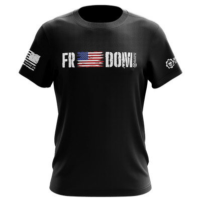 FREEDOM Black Performance T-Shirt