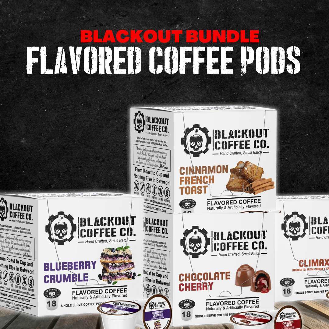 FLAVORED COFFEE POD BUNDLE 72CT