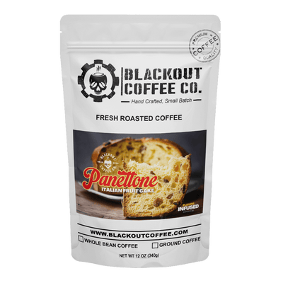 Panettone Italian Fruit Cake Flavored Coffee Blackout Coffee