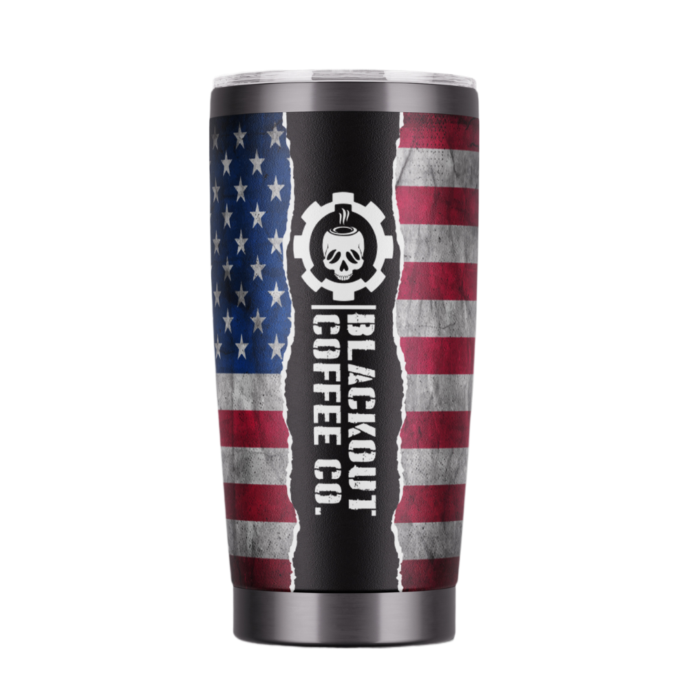 20 OZ Tumbler American Flag