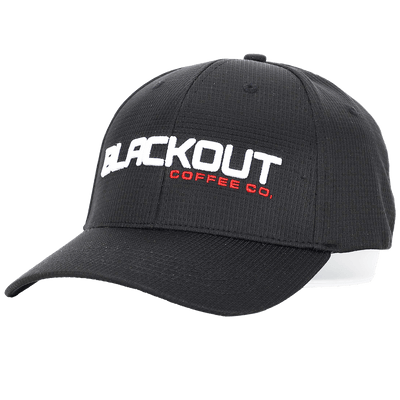 Blackout Coffee Co. Performance Cap Side View