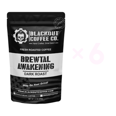 Brewtal Awakening Coffee - 6 months Prepaid Subscription