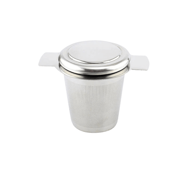 Loose Leaf Tea Infuser (Set of 2) with Tea Scoop and Drip Dray by Apace -  Ultra Fine Stainless Steel Strainer & Steeper for a Superior Brewing