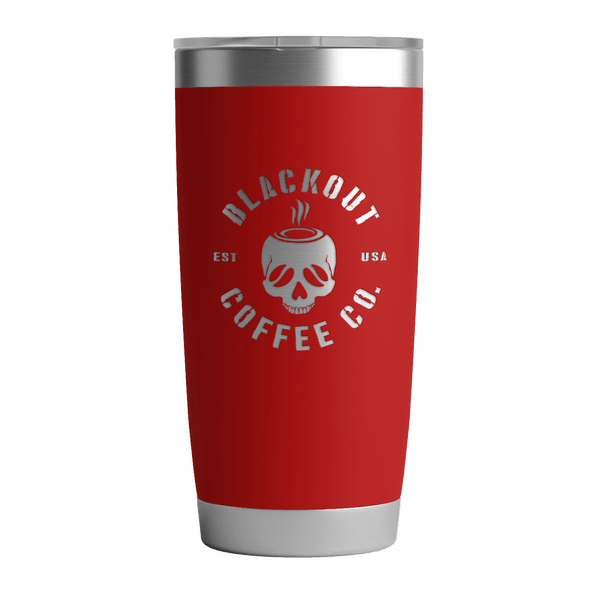 Blackout Coffee Logo Vinyl Decal - Horizontal